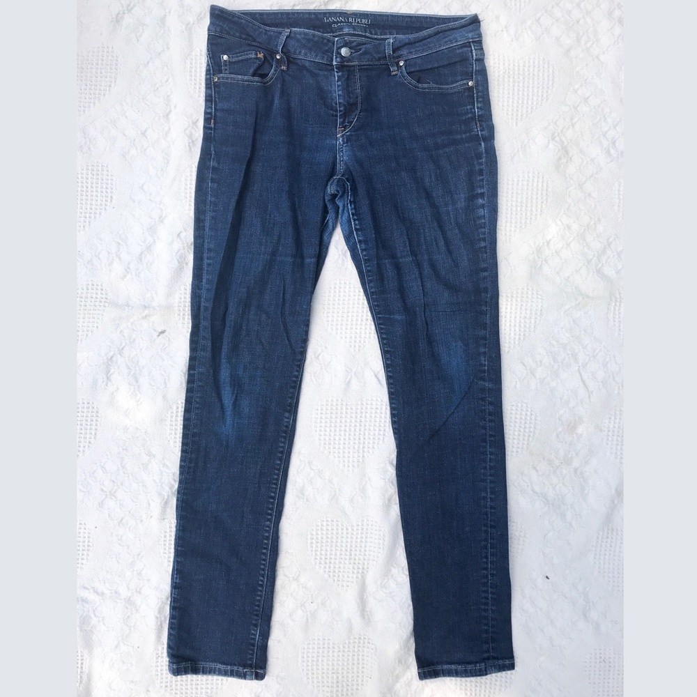Banana republic denim skinny jeans